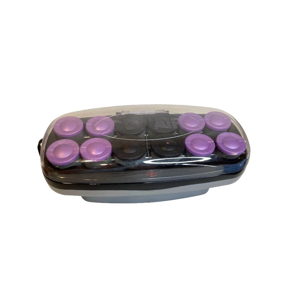 Conair Big Curls 2 Sizes Hot Hair Rollers Stylers 12 Curlers With Pins Pageant